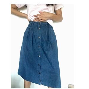 Denim skirt